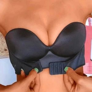 Front Buckle Strapless Bra